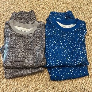2-pack LL Bean pajamas.